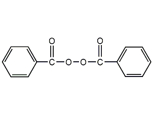 Benzoyl peroxide structural formula