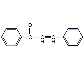 Chalcone structural formula