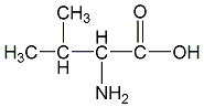 L-Valine structural formula