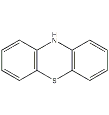 Phenothiazine structural formula