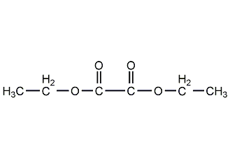 Diethyl oxalate structural formula