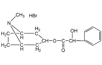 DL-homatropine hydrobromide structural formula