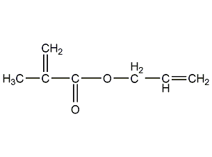 Allyl methacrylate structural formula
