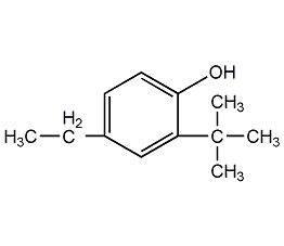 2-tert-butyl-4-ethylphenol structural formula