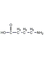 4-aminobutyric acid structural formula
