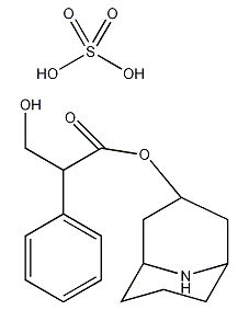 Atropine sulfate structural formula