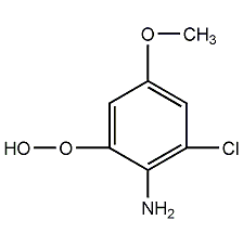 5-chloro-2,4-dimethoxyaniline structural formula