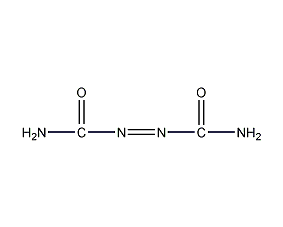 Azodicarbonamide structural formula