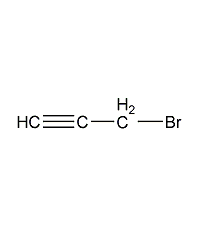 3-Bromopropyne Structural Formula