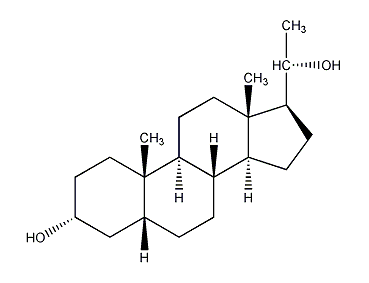 Progesterone Structural Formula
