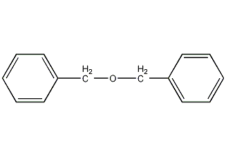 Dibenzyl ether structural formula