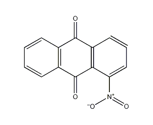 1-Nitroanthraquinone structural formula