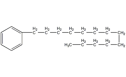 Tridecylbenzene Structural Formula