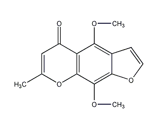 Furochromone structural formula