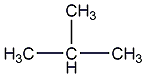 isobutane structural formula