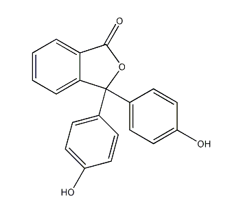 Phenolphthalein structural formula