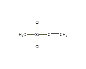Methyl vinyl dichlorosilane structural formula