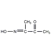 2,3-butanedione-oxime structural formula