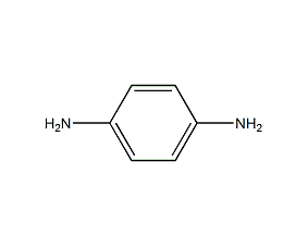 P-phenylenediamine structural formula