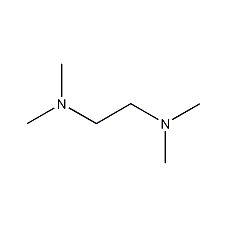Tetramethylethylenediamine structural formula