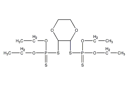 Structural formula of diphosphine