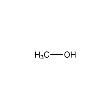 Methanol structural formula