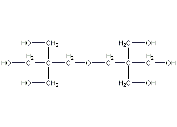 Dipentaerythritol Structural Formula