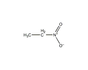 Nitroethane structural formula