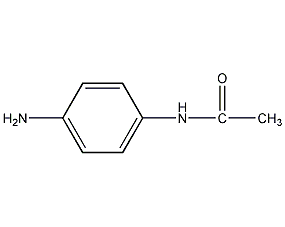 P-aminoacetanilide structural formula