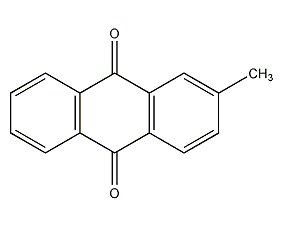 2-methylanthraquinone structural formula