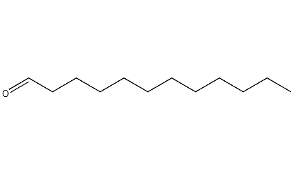1-Dodecanal Structural Formula