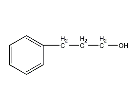 3-Phenylpropanol Structural Formula