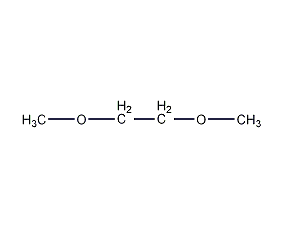 1,2-dimethoxyethane structural formula