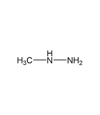 Methylhydrazine Structural Formula