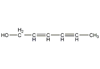 2,4-hexadien-1-ol structural formula