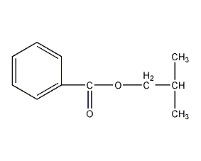 Isobutyl benzoate structural formula
