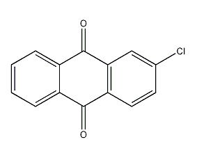 2-chloroanthraquinone structural formula