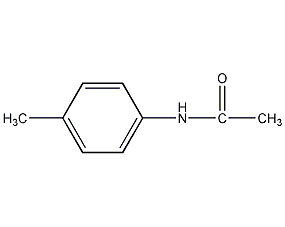 N-acetyl-p-toluidine structural formula