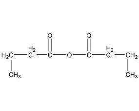 Butyric anhydride structural formula