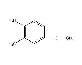 4-methoxy-2-methylaniline structural formula