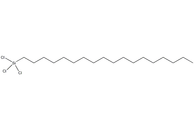 N-octadecyltrichlorosilane structural formula