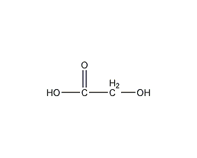 Glycolic acid structural formula