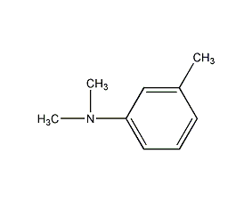 N,N-dimethyl m-toluidine structural formula