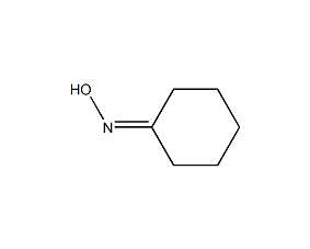 Cyclohexanone oxime structural formula