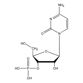 3'-cytidine phosphate structural formula