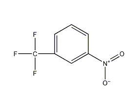 3-Nitrotrifluorotoluene Structural Formula