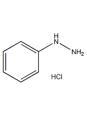 Phenylhydrazine Hydrochloride Structural Formula