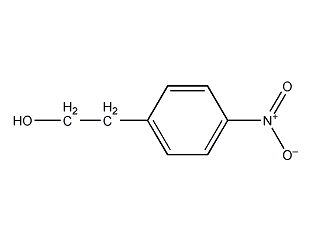 4-Nitrophenylethanol Structural Formula