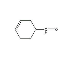 3-cyclohexene-1-carboxaldehyde structural formula