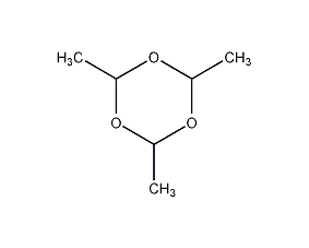 Paraldehyde structural formula